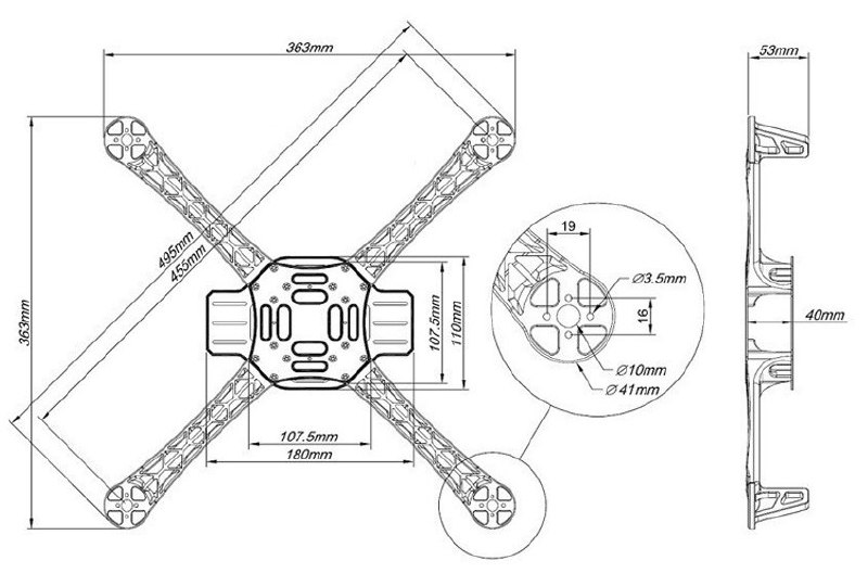 DRON Ramasi F450