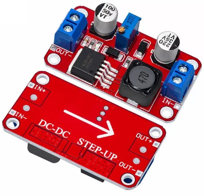 ️ XL6019 Kuchlanishni ko`paytiruvchi DC-DC Step-UP modul
